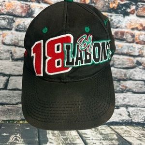 VTG Bobby‎ Labonte Nascar Embroidered #18 Black Snapback